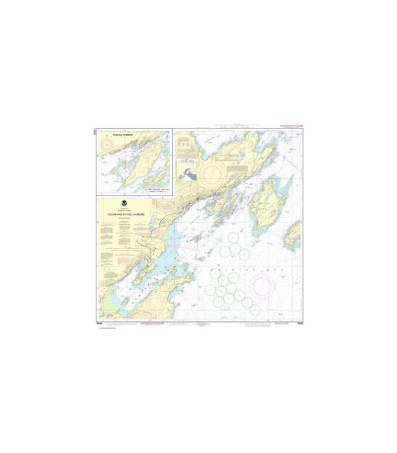 NOAA Chart 16595 Kodiak and St. Paul harbors - Kodiak Harbor