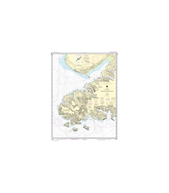 NOAA Chart 16645 Gore Point to Anchor Point