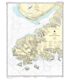 NOAA Chart 16645 Gore Point to Anchor Point