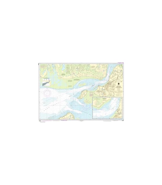 NOAA Chart 16665 Cook Inlet-Approaches to Anchorage - Anchorage