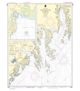 NOAA Chart 16682 Cape Resurrection to Two Arm Bay - Seaward