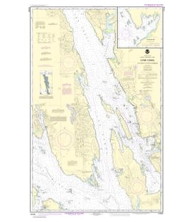 NOAA Chart 17316 Lynn Canal-Icy Str. to Point Sherman - Funter Bay - Chatham Strait