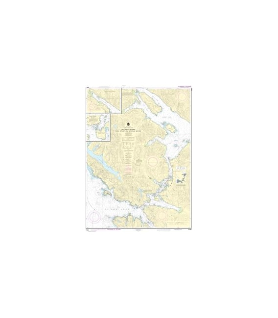 NOAA Chart 17323 Salisbury Sound, Peril Strait and Hoonah Sound
