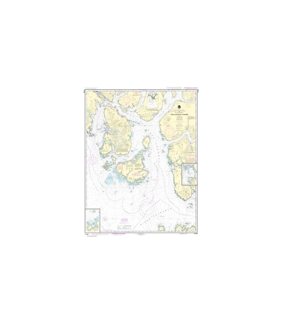NOAA Chart 17434 Revillagigedo Channel - Ryus Bay - Foggy Bay