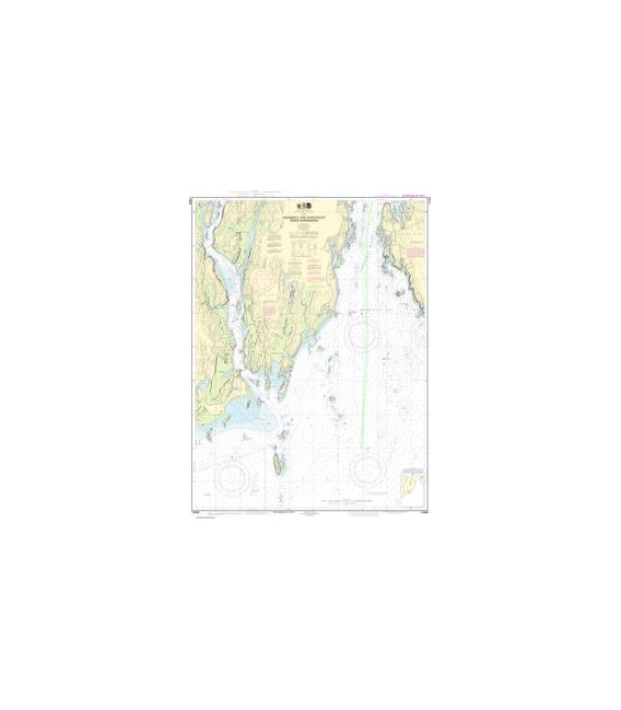 NOAA Chart 13295 Kennebec and Sheepscot River Entrances