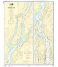 NOAA Chart 13298 Kennebec River Bath to Courthouse Point