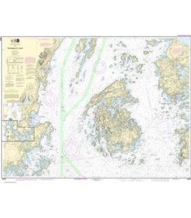 NOAA Chart 13305 Penobscot Bay - Carvers Harbor and Approaches