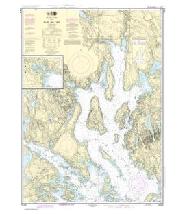 NOAA Chart 13316 Blue Hill Bay - Blue Hill Harbor