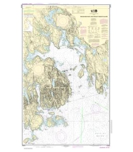 NOAA Chart 13318 Frenchman Bay and Mount Desert lsland