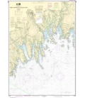 NOAA Chart 13324 Tibbett Narrows to Schoodic Island