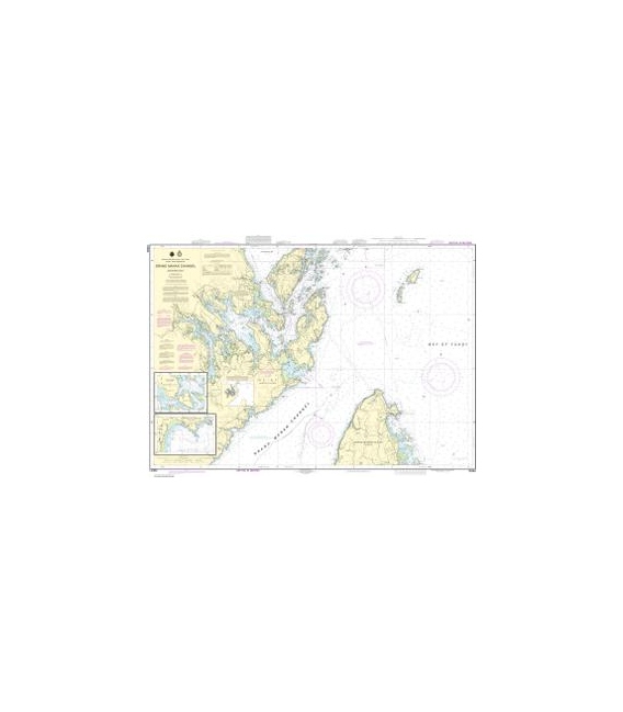 NOAA Chart 13394 Grand Manan Channel Northern Part - North Head and Flagg Cove