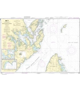 NOAA Chart 13394 Grand Manan Channel Northern Part - North Head and Flagg Cove