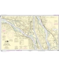 NOAA Chart 18524 Columbia River Crims Island to Saint Helens