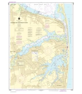 NOAA Chart 12325 Navesink And Shrewsbury Rivers