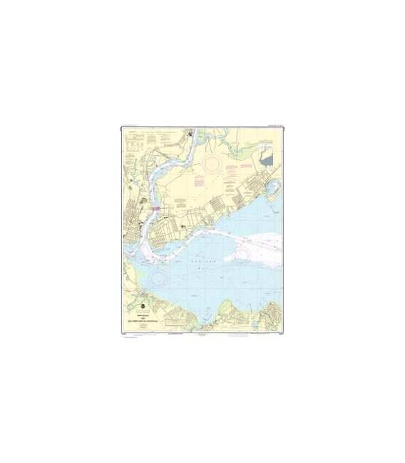 NOAA Chart 12331 Raritan Bay and Southern Part of Arthur Kill