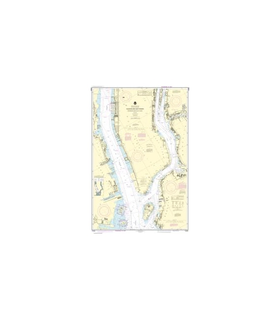 NOAA Chart 12335 Hudson and East Rivers Governors Island to 67th Street