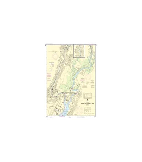 NOAA Chart 12337 Passaic and Hackensack Rivers
