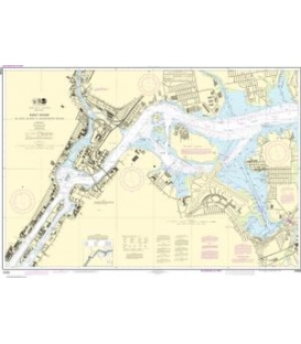 NOAA Chart 12339 East River Tallman Island to Queensboro Bridge