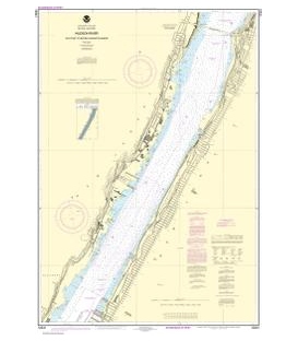 NOAA Chart 12341 Hudson River Days Point to George Washington Bridge