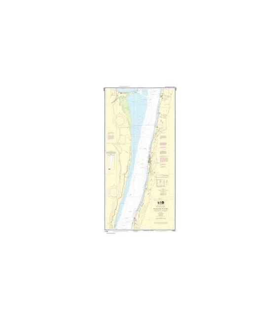 NOAA Chart 12346 Hudson River Yonkers to Piermont