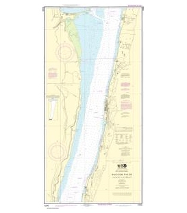 NOAA Chart 12346 Hudson River Yonkers to Piermont