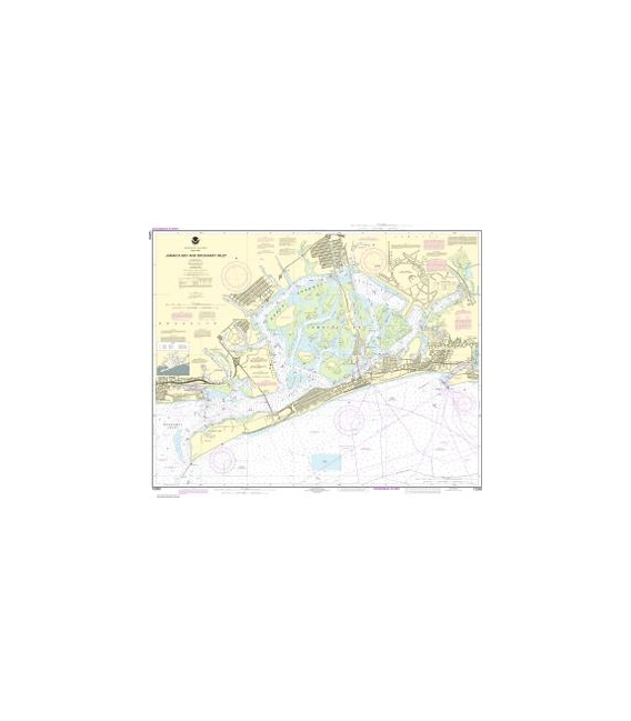 NOAA Chart 12350 Jamaica Bay and Rockaway Inlet