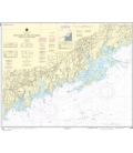 NOAA Chart 12368 North Shore of Long Island Sound Sherwood Point to Stamford Harbor