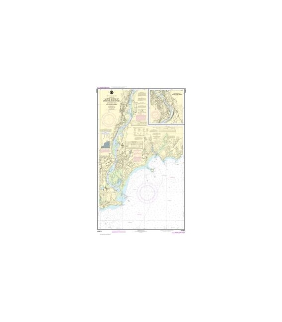 NOAA Chart 12370 North Shore of Long Island Sound Housatonic River and Milford Harbor