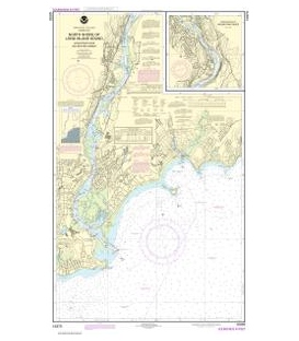 NOAA Chart 12370 North Shore of Long Island Sound Housatonic River and Milford Harbor