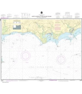 NOAA Chart 12374 North Shore of Long Island Sound Duck Island to Madison Reef