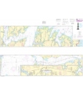 NOAA Chart 11553 Intracoastal Waterway Albermarle Sound to Neuse River - Alligator River - Second Creek