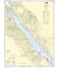 NOAA Chart 12243 York River Yorktown to West Point