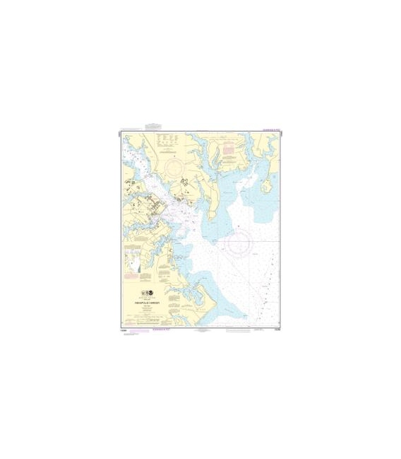 NOAA Chart 12283 Annapolis Harbor