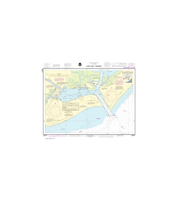NOAA Chart 12317 Cape May Harbor