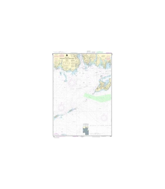 NOAA Chart 13212 Approaches to New London Harbor