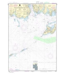 NOAA Chart 13212 Approaches to New London Harbor