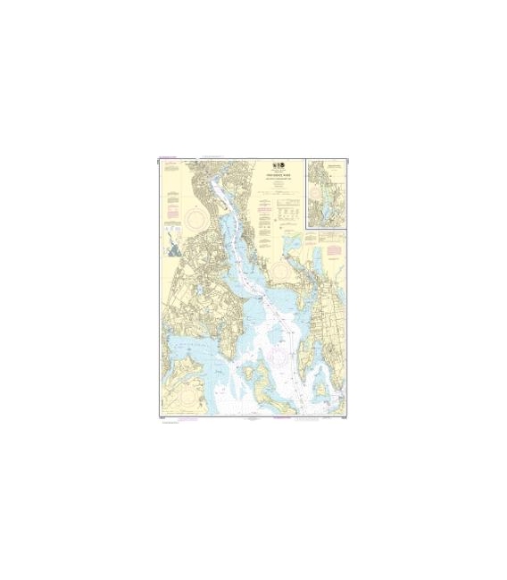 NOAA Chart 13224 Providence River and Head of Narragansett Bay