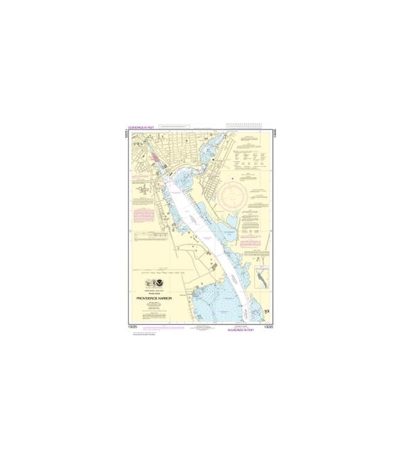 NOAA Chart 13225 Providence Harbor