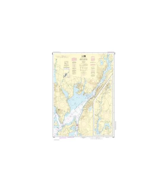NOAA Chart 13226 Mount Hope Bay