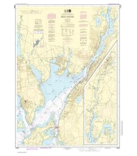 NOAA Chart 13226 Mount Hope Bay