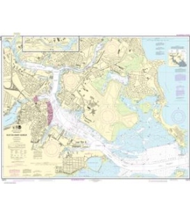 NOAA Chart 13272 Boston Inner Harbor