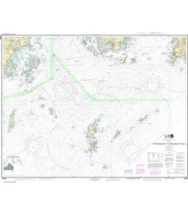 NOAA Chart 13303 Approaches to Penobscot Bay