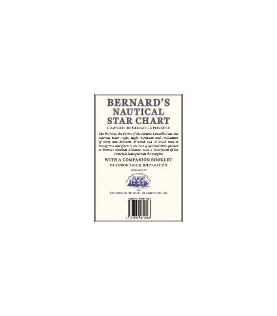 Bernards Nautical Star Chart
