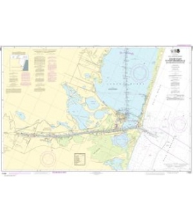 NOAA Chart 11302 Intracoastal Waterway Stover Point to Port Brownsville, including Brazos Santiago Pass