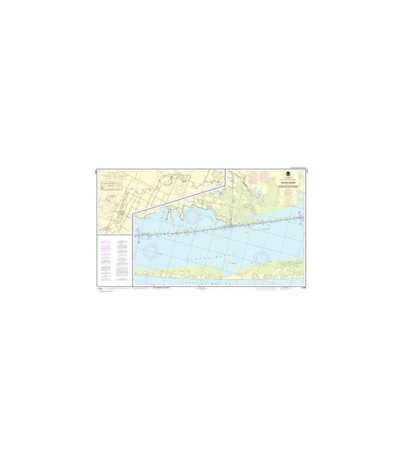 NOAA Chart 11303 Intracoastal Waterway Laguna Madre - Chubby Island to Stover Point, including The Arroyo Colorado