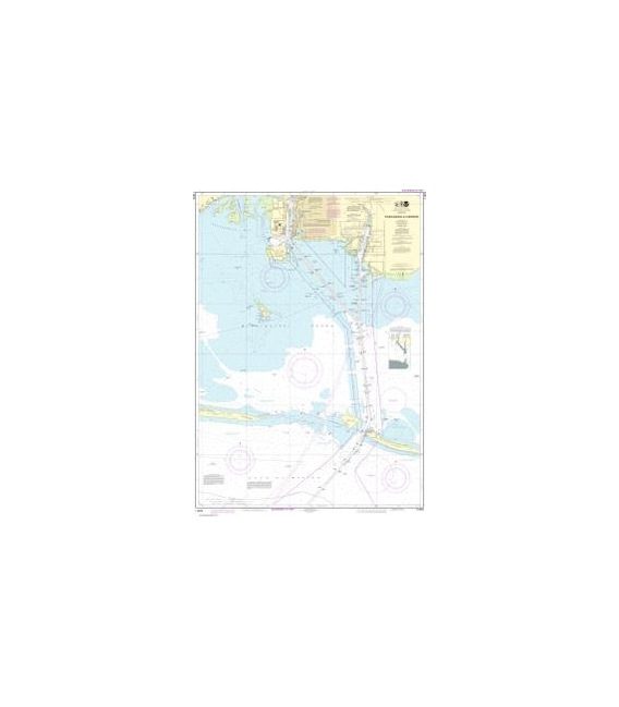 NOAA Chart 11375 Pascagoula Harbor