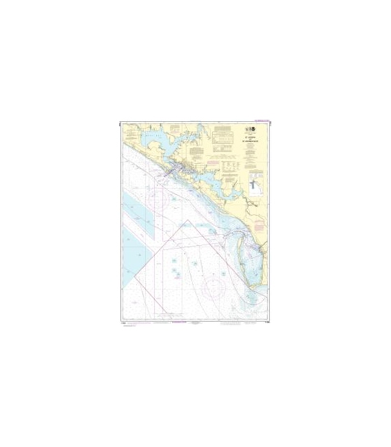NOAA Chart 11389 St Joseph and St Andrew Bays