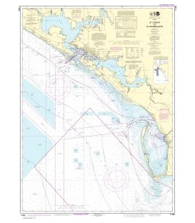 NOAA Chart 11389 St Joseph and St Andrew Bays