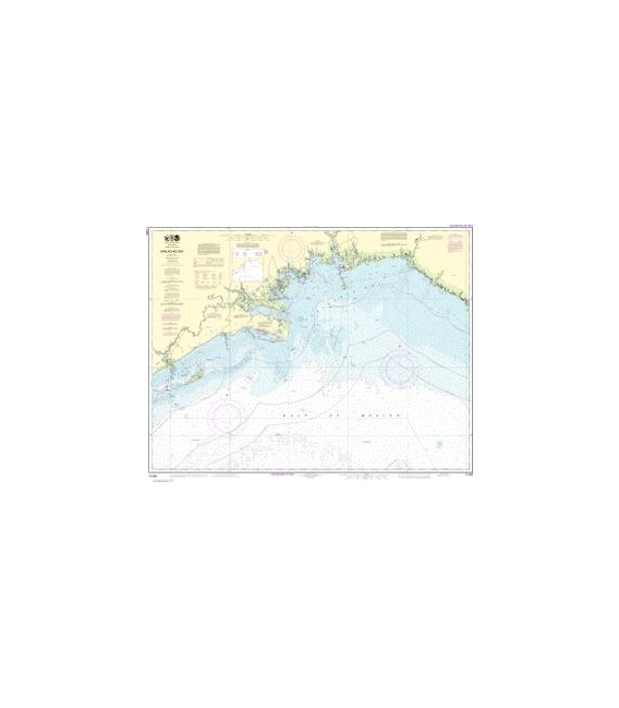 NOAA Chart 11405 Apalachee Bay