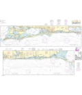 NOAA Chart 11425 Intracoastal Waterway Charlotte Harbor to Tampa Bay